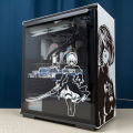 NieR:Automata ATX Gaming PC Case Stickers Mid Tower Computer Decorative Decal Anime Removable Waterproof Sticker.
