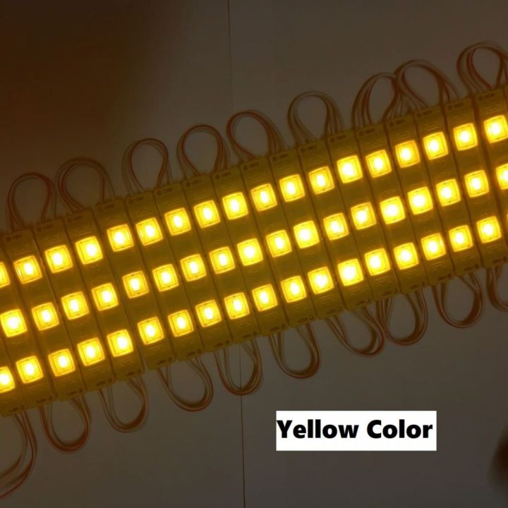 20Pcs - YELLOW Color DC 12V COB YELLOW LED Light YELLOW COB LED Light ...