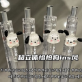 1 Piece ShyHobby Mechanical Pencil – 0.5/0.7mm Auto Click, Transparent Triangle Grip for Students.