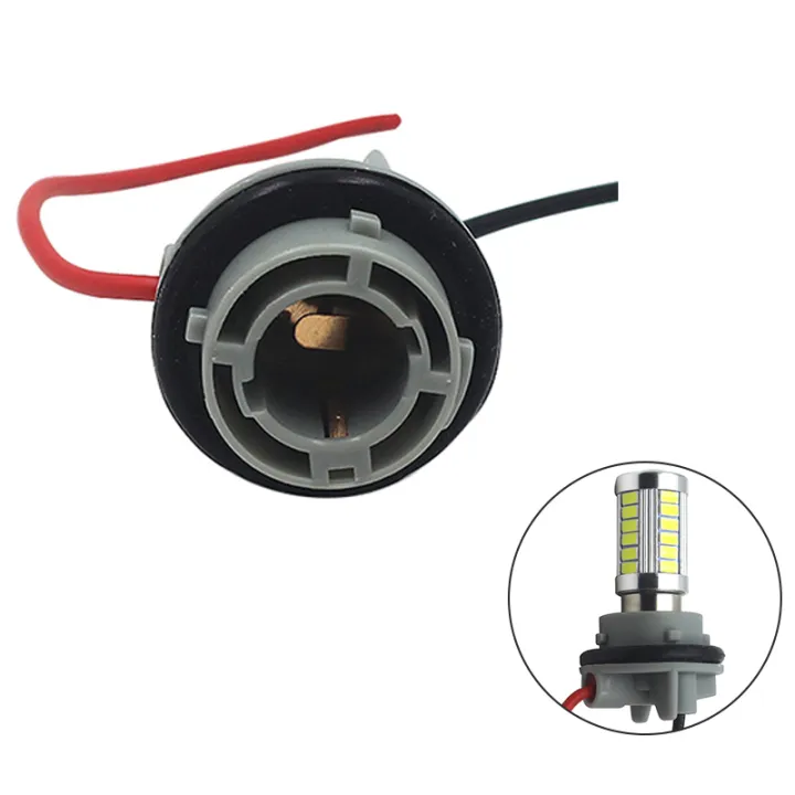 2Pcs%201156%20Bay15D%20Lamp%20Holder%20Bulbs%20P21/5W%20Adapter%20Base%20Socket%20Connector%20Plastic%20Car%20For%20Brake%20Light%20-%20Image%205