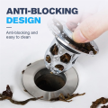 Universal Sink Drain Stopper with Hair Trap, Universal Washbasin Stopper Bathroom Sink Drain Strainer,C.