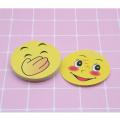 Emoji Sticky Notes, Cute Smile Face Self-Stick Removable Note Pads 80 Sheets Per Pads (1 Pack). 