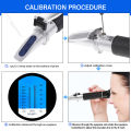 yieryi Handheld 0-100‰ Seawater Salinity Meter Sodium Chloride Concentration Refractometer. 
