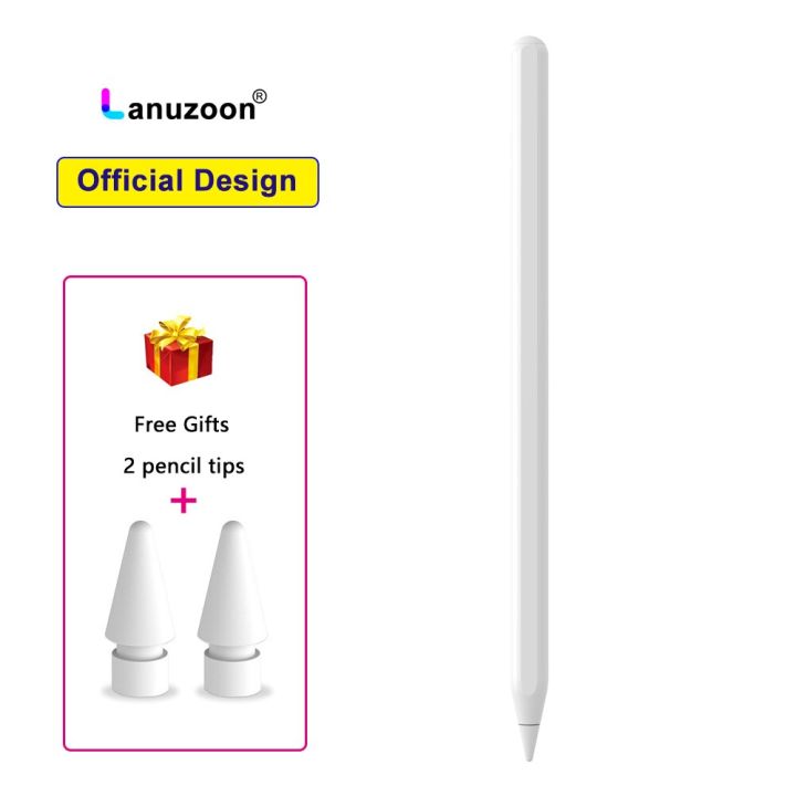 LANUZOON%20Original%20AP3%205D%20Tilt%20Pressure%20Sensitive%20Stylus%20For%20Apple%20iPad%20Pencil%202%20Wireless%20Touch%20Pen%20Mini%206%20Air%204%205%20Pro%2011%2012.9%20-%20Image%207