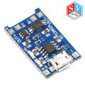 2pcs/lot Micro USB 5V 1A 18650 TP4056 Lithium Battery Charger Module Charging Board With Dual Functions. 