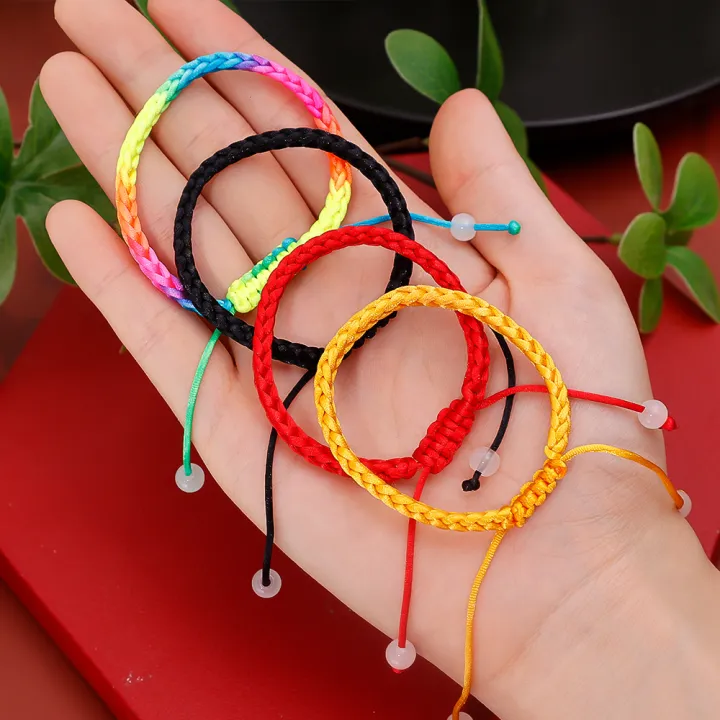 1/10pcs%20Woven%20Bracelet%20Adjustable%20Couple%20Red%20Handmade%20Knot%20Braided%20Rope%20Bracelets%20Charm%20Jewellery%20For%20Women%20Men%20-%20Image%205