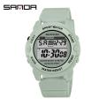 SANDA Waterproof Women Watch Multifunctional Sports Fashion Luxury Brand Digital Outdoor Men Watch 6003.
