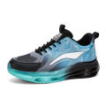 Gradient Color Men's Shoes plus Size New Fashion Casual Running Sneaker Couple Trend All-Match Luminous Running Shoes. 