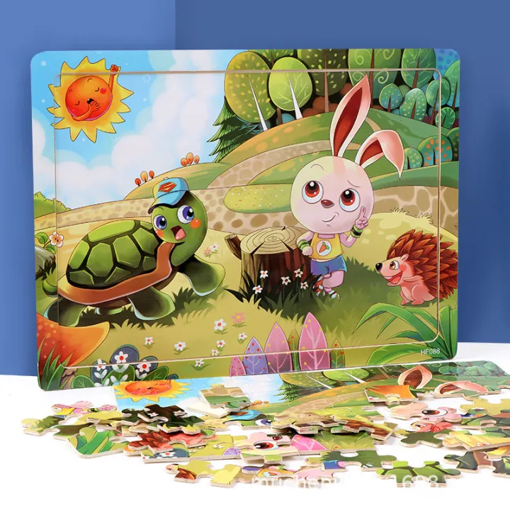 30%20pieces%20of%20wooden%20children's%20puzzle%20animation%20cartoon%20flat%20puzzle%20puzzle%20puzzle%20preschool%20early%20education%20educational%20toys%20manufacturers%20wholesale%20-%20Image%204