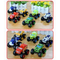 6 Pieces Kids Car Toys, Cartoon Monster Truck Vehicle Toys Educational Toys for Boys Girls. 