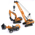 【Atoztide Store】Toy Model Crane, Excavator Alloy Classic. 