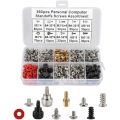 360PCS Personal Computer Screw,Pc Case Screws,Motherboard Standoffs for Hard Drive Pc Case Motherboard Graphic. 