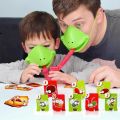 Frog Mask Wagging Tongue Lick Cards Board Games for Children Family Party Toys Antistress Funny Desktop Puzzle Game Toys. 