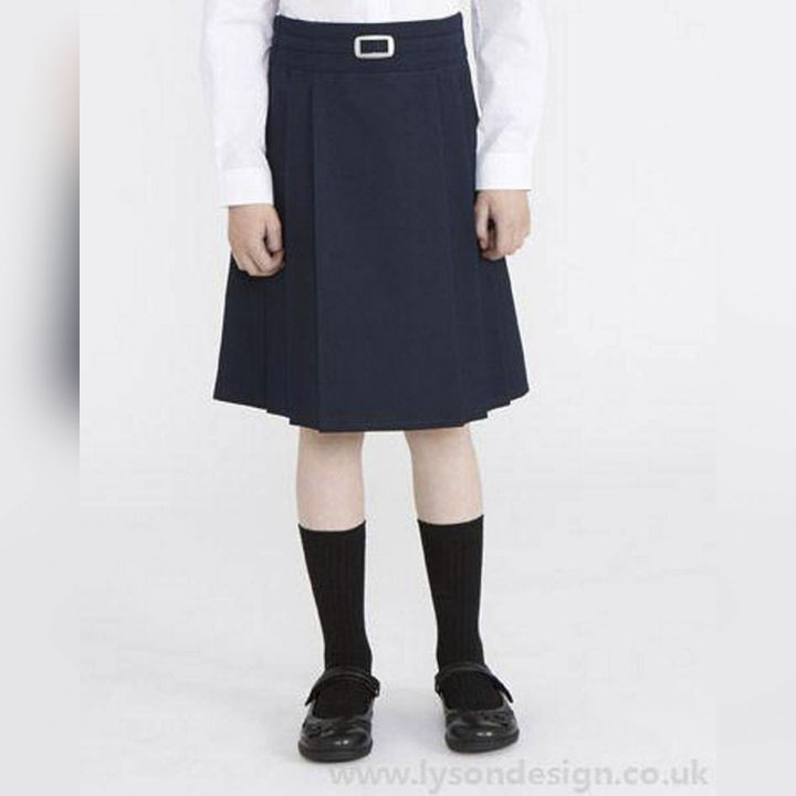 Black Cotton School Long Socks