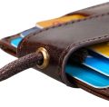 Genuine Leather Luxury Credit Card Holder Money cash Wallet - Wallet For Men.