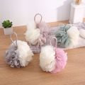 1PCS Soft Shower Mesh Foam Sponge Bath Bubble Ball Body Skin Cleanser Exfoliating Scrub Back Brush Bathroom Accessories.
