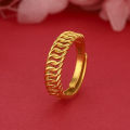Xiaohongshu is popular with the same interlocking couple ring, which does not fade for a long time, fashionable and versatile, and the opening can be adjusted. 