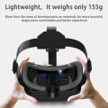 Smart VR Glasses 360 Degree Panoramic 3D Virtual Reality Headset Box Google Game Helmet for 4.7-7.0 inch. 