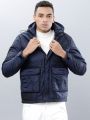 Pantoneclo Premium Quality Men's Padding Hoodie Jacket. 