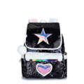 Cartoon laser glitter backpack, Korean version fashionable children's bag, versatile student backpack. 