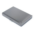 （NEW）Metal Card Holder Wallet,Ultra Thin Stainless Steel Metal Wallets RFID Blocking Credit Card Wallet Holder Men's card box cardholder Stainless Steel Cards Holder Box. 