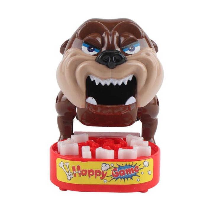 HA Beware Of Bad Dog Stealing Bones Cards Family Dog Game Scary Shocker Prank-Brown S