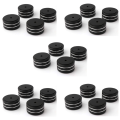 Speaker Spikes Foot Pads-20 x Aluminum HIFI AMP Speaker Isolation Stand-Black.