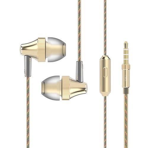HM6 - In-Ear Earphone with Microphone - 3.5mm - Golden | Daraz.com.bd