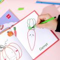 Deli EN046 Coloring Book Drawing Book For School Supplies 250*176mm,12sheets.