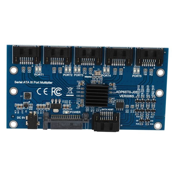 Controller%20Card%20Motherboard%20Sata%20Expansion%20Card%201%20To%205%20Port%20Sata3.0%206Gbps%20Multiplier%20Sata%20Port%20Riser%20Card%20Adapter%20For%20Computer%20-%20Image%208