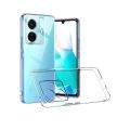 For Vivo T1 4G Premium Silicone Case Soft TUP Bumper Shockproof Shell Back Clear Camera and Screen Protective Phone Cover Case.