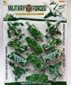 Military Force Toy Pull Back Play Set For Kid. 
