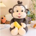 Banana monkey Soft Lovely plush toy Stuffed Animal Monkey Plush Doll. 