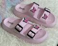New Soft EVA Rubber Lightweight & Comfortable Buckle Sandals with Cute Charms for Girls & Womens Slippers.