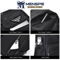 MENSPE Men Women Backpack Notebook Laptop Backpack Business Travel Bag Waterproof Backpack College Fashion Backpack Casual Shoulder Bag Anti Theft Back Pack School Bag. 