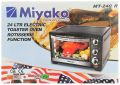 MIYAKO 24 Ltr Electric Toaster Oven, MT-240R.