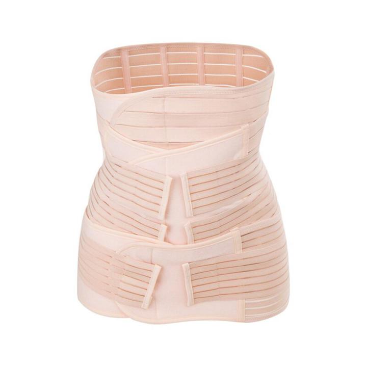 3 in 1 Postpartum Support Recovery Belly/waist/pelvis Belt Shapewear Slimming Girdle Shapewear Belly Control Bandage Corset