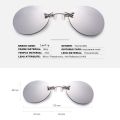 【Great Selection】 Clip On Nose Glasses Round Rimless Matrix Morpheus Sunglasses Mini Frameless Vintage Men Eyeglasses UV400.