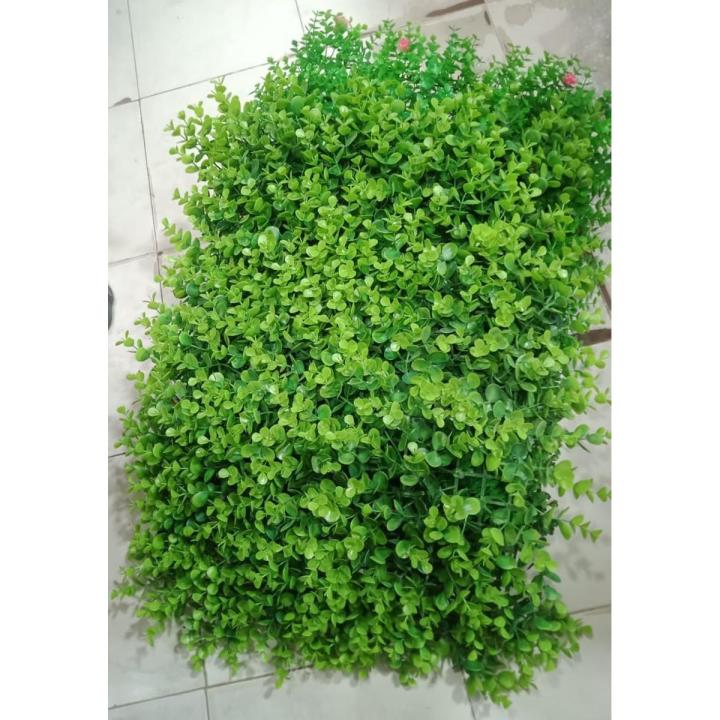 Artificial Plastic Plant- Grass  BACKGROUND wall(2 ft - 1.5 ft ) - Home Decoration Item - Home Decoration Item
