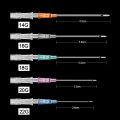 【Universal Car Parts Store】10pcs Piercing Needles I.V Catheter Cannula Sterile Piercing Needles 14G 16G 18G 20G 22G Ear Lipo Belly  Piercing Tools. 