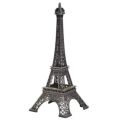 SATYAM KRAFT 1 Piece Metal Eiffel Tower Antique Vintage Statue for Room, Office, Decorative Showpeice for Home, Desk Decor, Table Stand Holder (25 cm). 