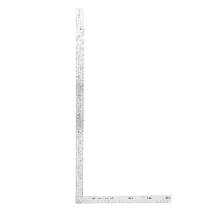 90 Degree Right Angle Finder Ruler Stainless Steel Easy-Read Measurement Square Layout Template Tool