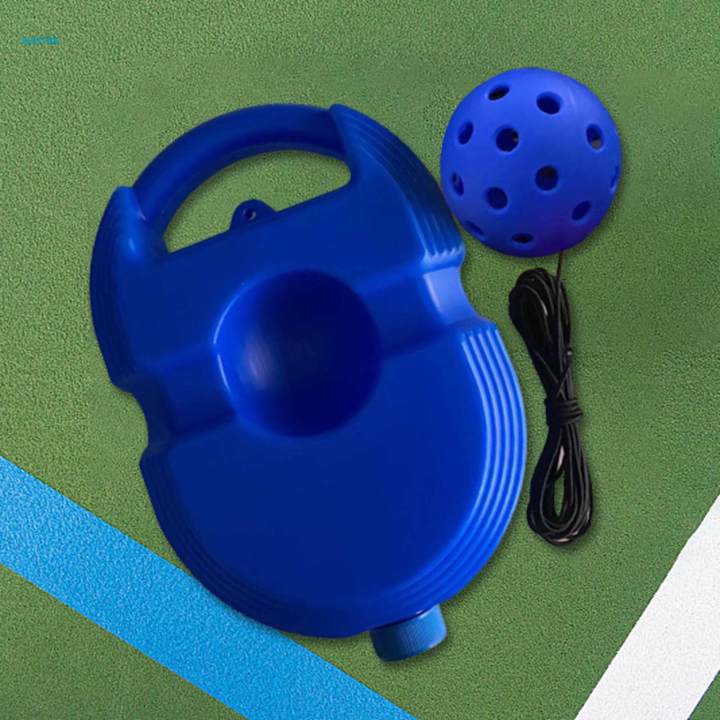 Pickleball Trainer Pickleball Ball with Cord Player Partner Sparring Device Durable Enhances Skills