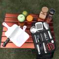 Camping Utensils Bag Lightweight Storage Camping Utensils Organizer Carry Bag for Kitchen Outdoor Cooking Picnic Accessories Cutlery Set BBQ. 