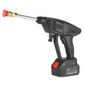 25V Portable High Pressure Washer Machine 15A 30Bar Cordless Washer G-un With Foam Generator Nozzle Water Pump Auto Garden Sprayer. 
