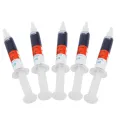 5Pcs Diamond Lapping Paste Polishing Compound Grinding Micron W0.5-W40. 