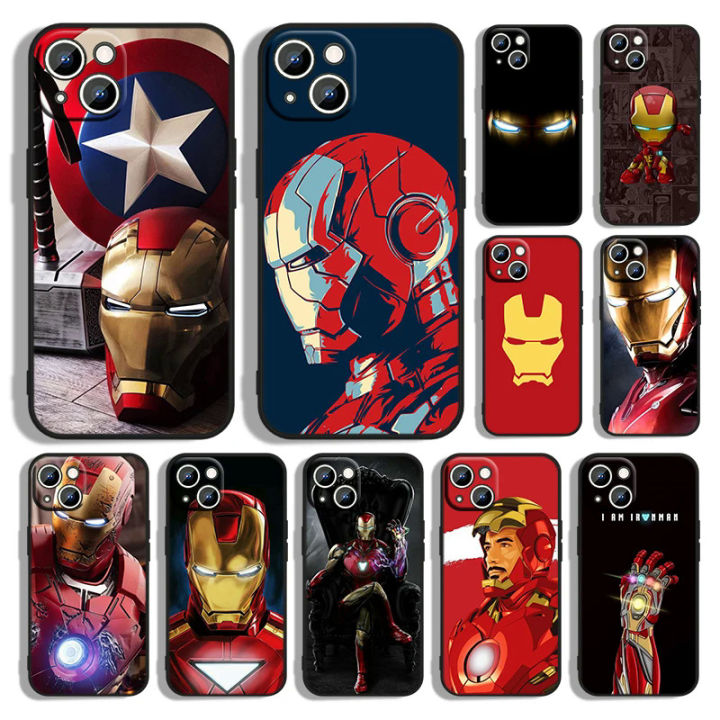 Marvel Iron Man Phone Case For Apple iPhone 14 13 12 11 Pro