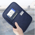 Family Passport Holder Waterproof Travel Wallet Document Organiser for Women and Men Waterproof Travel Accessories Case for ID Card Credit Cards Flight Tickets Money Coins.