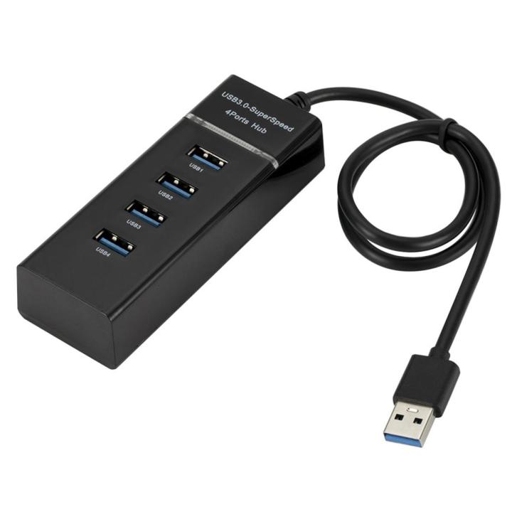 Usb B Splinter Grwibeou USB 3.0 HUB 4 Ports Splitter High Speed Splitter USB Adapter ...