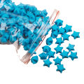 Xusaxer Folded Stars 100pcs Colorful Glow-in-the-dark Origami Lucky Stars Diy Crafts Supplies for Wishing Bottles Buyers' Favorite Origami Stars.